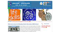 Desktop Screenshot of anuvratvidhyalaya.com